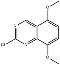 Quinazoline, 2-chloro-5,8-dimethoxy- Struktur