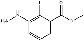 Methyl 3-hydrazinyl-2-iodobenzoate 结构式
