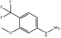 5-Hydrazinyl-2-(trifluoromethyl)anisole Struktur