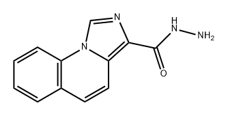 Imidazo[1,5-a]quinoline-3-carboxylic acid hydrazide Structure