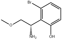 1389840-20-3 2-(1-amino-2-methoxyethyl)-3-bromophenol