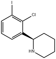2-(2-chloro-3-iodophenyl)piperidine Struktur