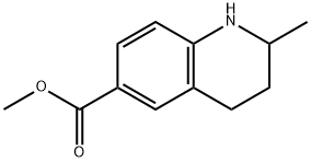 methyl
2-methyl-1,2,3,4-tetrahydroquinoline-6-carboxylat
e 结构式