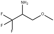 2-Propanamine, 1,1,1-trifluoro-3-methoxy- Struktur