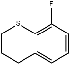 2H-1-Benzothiopyran, 8-fluoro-3,4-dihydro- Structure