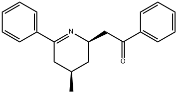 Ethanone, 1-phenyl-2-(2,3,4,5-tetrahydro-4-methyl-6-phenyl-2-pyridinyl)-, cis- (9CI)