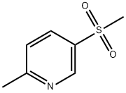 5-METHANESULFONYL-2-METHYLPYRIDINE Struktur