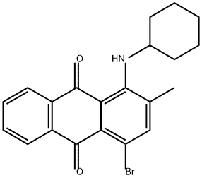 9,10-Anthracenedione, 4-bromo-1-(cyclohexylamino)-2-methyl-