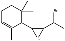 Oxirane, 2-(1-bromoethyl)-3-(2,6,6-trimethyl-2-cyclohexen-1-yl)-