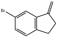 1H-Indene, 6-bromo-2,3-dihydro-1-methylene-, 1396777-65-3, 结构式