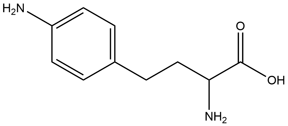 Benzenebutanoic acid, α,4-diamino- Struktur