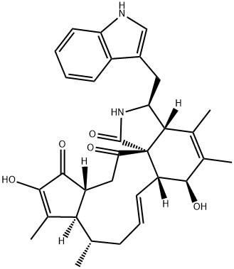 化合物CHAETOGLOBOSIN VB, 1399690-75-5, 结构式