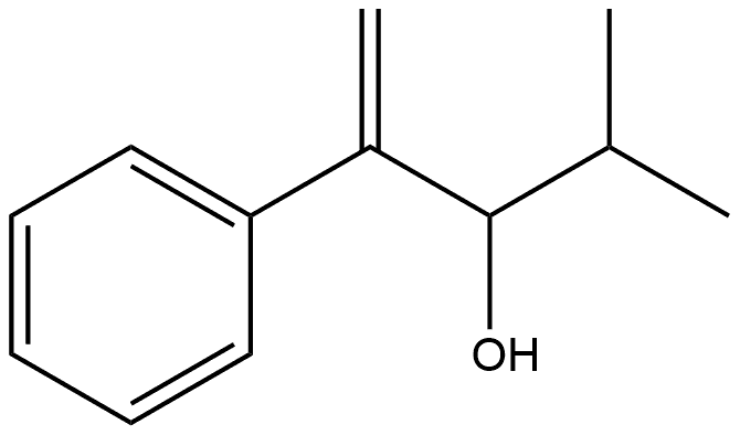 Benzeneethanol, β-methylene-α-(1-methylethyl)- Struktur