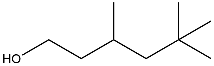1-Hexanol, 3,5,5-trimethyl-, (-)- 结构式