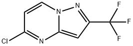 5-chloro-2-(trifluoromethyl)pyrazolo[1,5-a]pyrimidine Struktur