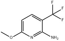 2-Pyridinamine, 6-methoxy-3-(trifluoromethyl)- Struktur
