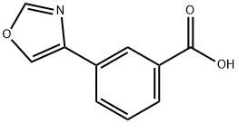 Benzoic acid, 3-(4-oxazolyl)- Structure