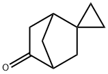 spiro[bicyclo[2.2.1]heptane-2,1'-cyclopropan]-5-one 结构式