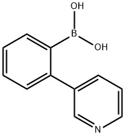 Boronic acid, B-[2-(3-pyridinyl)phenyl]- Struktur