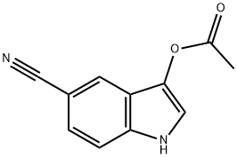 1409933-15-8 1H-Indole-5-carbonitrile, 3-(acetyloxy)-
