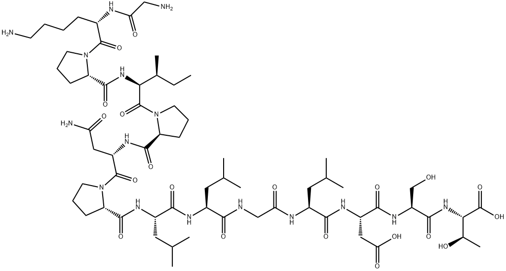 GKPIPNPLLGLDST Structure