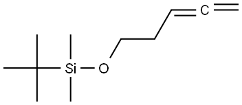 Silane, (1,1-dimethylethyl)dimethyl(3,4-pentadien-1-yloxy)- Structure