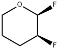 2H-Pyran, 2,3-difluorotetrahydro-, cis- (9CI) Structure
