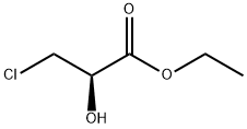Propanoic acid, 3-chloro-2-hydroxy-, ethyl ester, (2R)- Structure