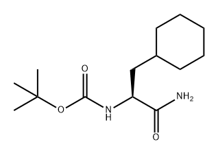 Carbamic acid, [(1S)-2-amino-1-(cyclohexylmethyl)-2-oxoethyl]-, 1,1-dimethylethyl ester (9CI)