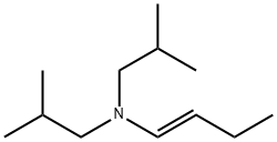 (E)-N,N-二异丁基-1-丁烯-1-胺 结构式