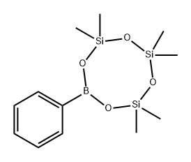 1,3,5,7-Tetraoxa-2,4,6-trisila-8-boracyclooctane, 2,2,4,4,6,6-hexamethyl-8-phenyl-