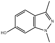 1,3-二甲基-1H-吲唑-6-醇 结构式