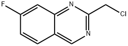 Quinazoline, 2-(chloromethyl)-7-fluoro-,1416914-01-6,结构式