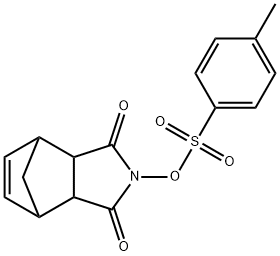 4,7-Methano-1H-isoindole-1,3(2H)-dione, 3a,4,7,7a-tetrahydro-2-[[(4-methylphenyl)sulfonyl]oxy]- Structure