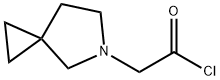 5-?Azaspiro[2.4]?heptane-?5-?acetyl chloride Struktur