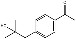 Ethanone, 1-[4-(2-hydroxy-2-methylpropyl)phenyl]- Structure