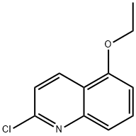 2-chloro-5-ethoxyquinoline 结构式