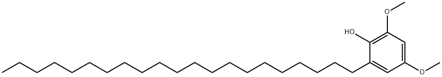 Phenol, 2-heneicosyl-4,6-dimethoxy- Structure