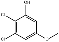 2,3-二氯-5-甲氧基苯酚 结构式