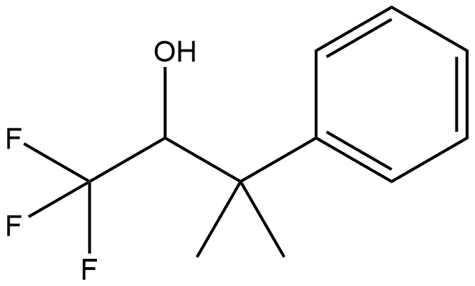 1,1,1-Trifluoro-3-methyl-3-phenylbutan-2-ol Structure