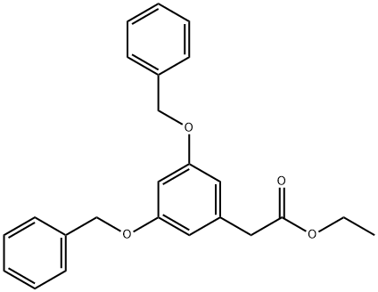 Benzeneacetic acid, 3,5-bis(phenylmethoxy)-, ethyl ester