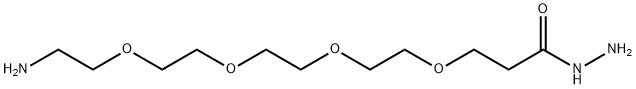 H2N-PEG4-Hydrazide Structure