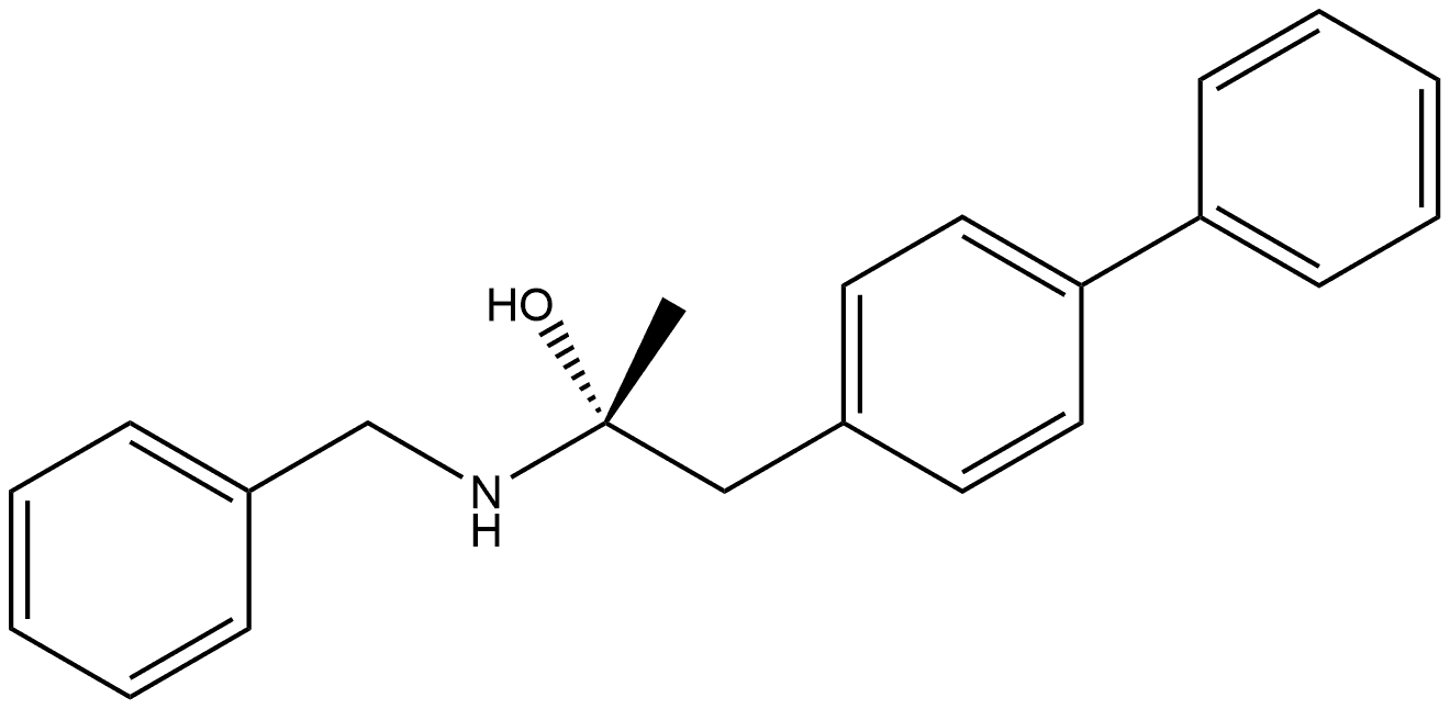 [1,1'-Biphenyl]-4-propanol, β-[(phenylmethyl)amino]-, (βR)-