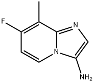 Imidazo[1,2-a]pyridin-3-amine, 7-fluoro-8-methyl- 结构式