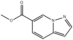 吡唑并[1,5-A]吡啶-6-甲酸甲酯 结构式