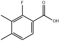 Benzoic acid, 2-fluoro-3,4-dimethyl- Structure
