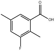 Benzoic acid, 3-fluoro-2,5-dimethyl- 结构式