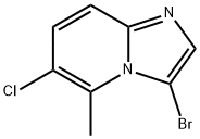 3-bromo-6-chloro-5-methylimidazo[1,2-a]pyridine|