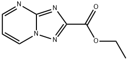 [1,2,4]Triazolo[1,5-a]pyrimidine-2-carboxylic acid, ethyl ester 结构式