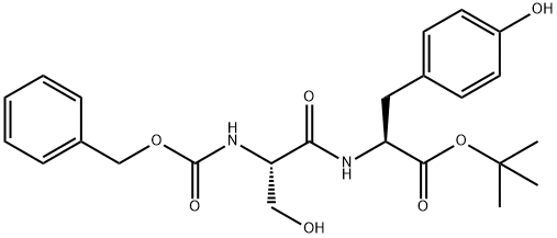 L-Tyrosine, N-[N-[(phenylmethoxy)carbonyl]-L-seryl]-, 1,1-dimethylethyl ester (9CI)